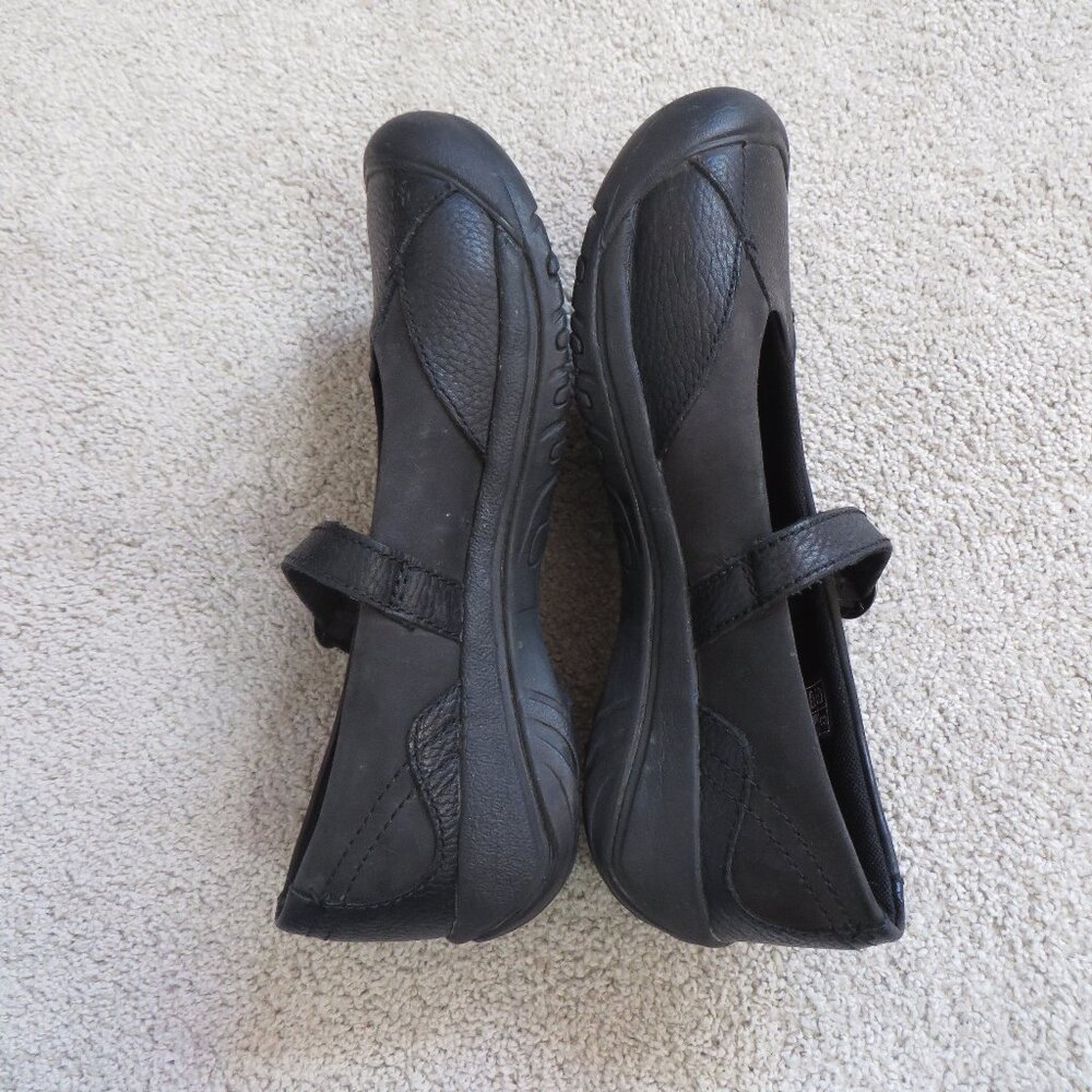 EUC Keen Womens Presidro Mary Jane shoes size 8.5 black buckle #1011432 - Picture 7 of 10